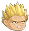 Super Saiyan's Head 3