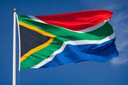 South Africa flag photo