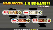 Head soccer 1.4 Update Upcoming