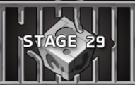 The mystery dice in the start screen of Stage 29