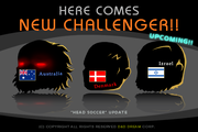 Here Comes new Challenger with Israel, Australia and Denmark