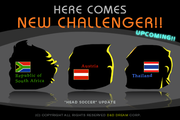 South Africa, Austria and Thailand as new Challengers